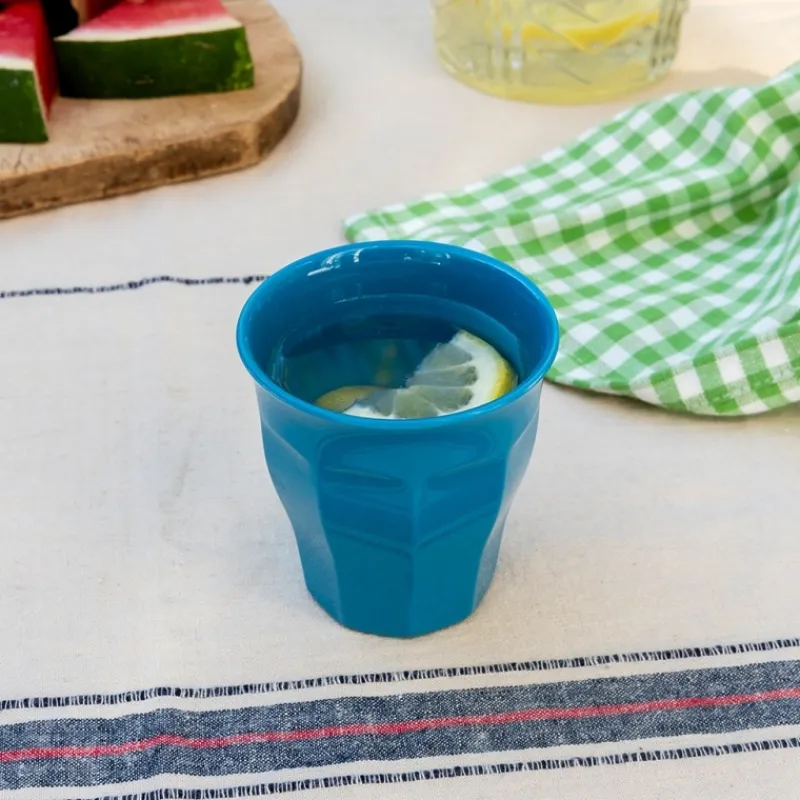 Rex London Melamine beaker (150ml) - Petrol blue New