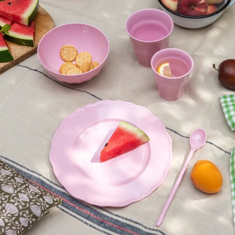 Rex London Melamine beaker (150ml) - Pink Outlet