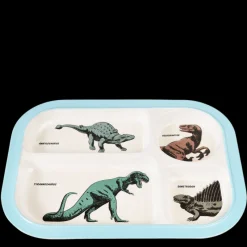 Rex London Melamine food tray - Prehistoric Land Best