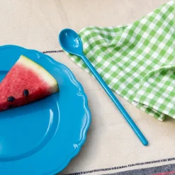 Rex London Melamine long-handled spoon - Petrol blue Online