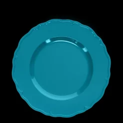 Rex London Melamine plate (20cm) - Petrol blue New