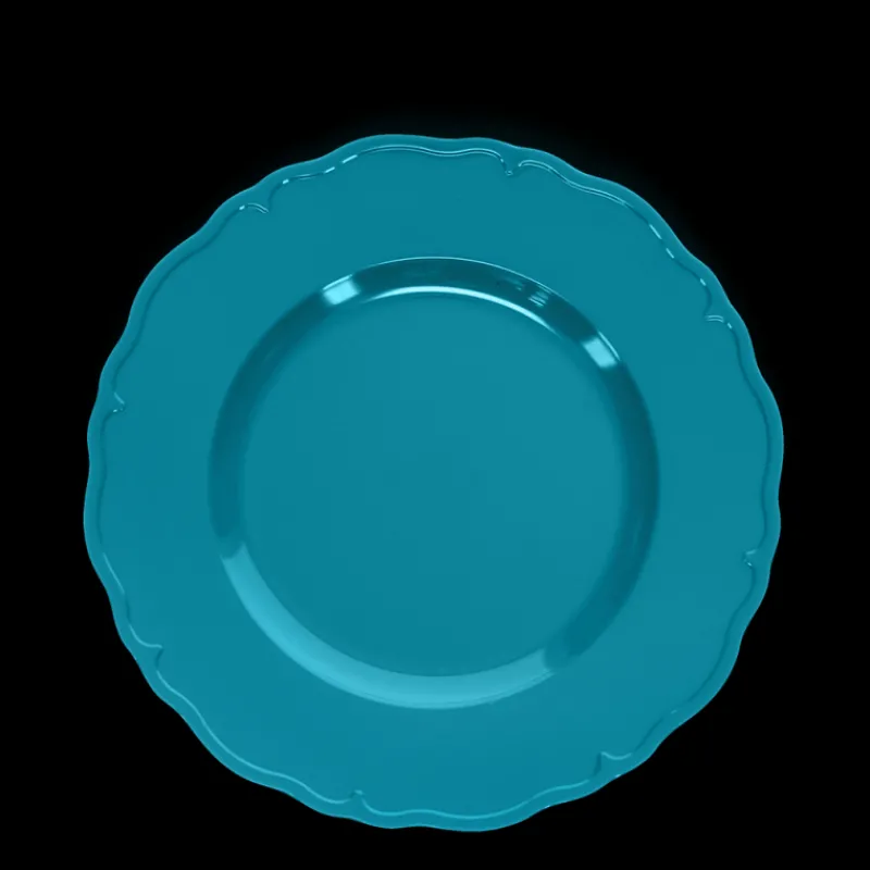 Rex London Melamine plate (20cm) - Petrol blue New
