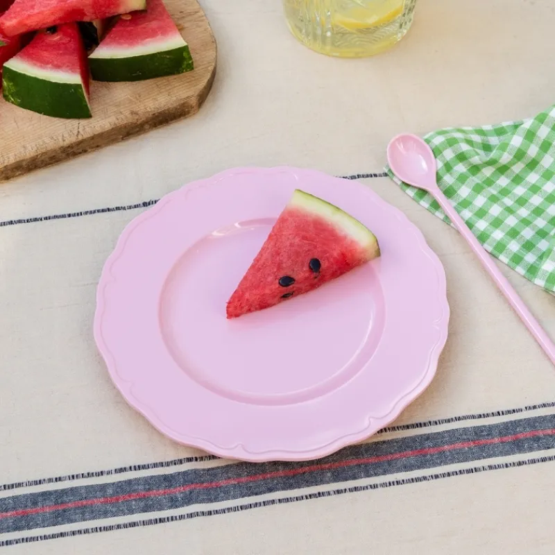 Rex London Melamine plate (20cm) - Pink Clearance