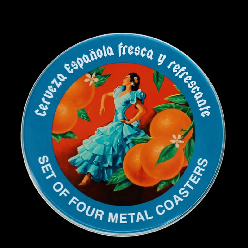 Rex London Metal coasters (set of 4) - Cerveza Espanola Online