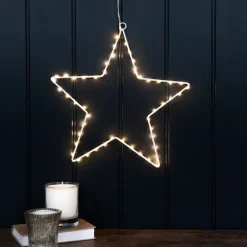 Rex London Metal star LED light - 30cm Discount