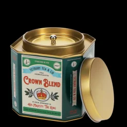 Rex London Metal tea caddy - Crown Blend Best