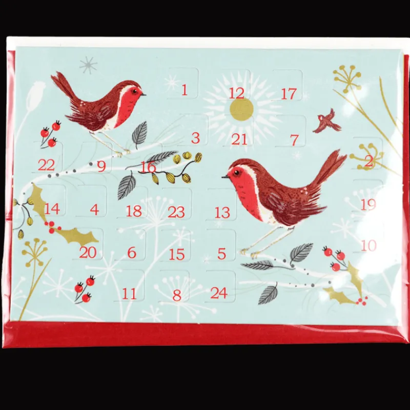 Rex London Miniature advent calendar Christmas card - Winter Walk Discount