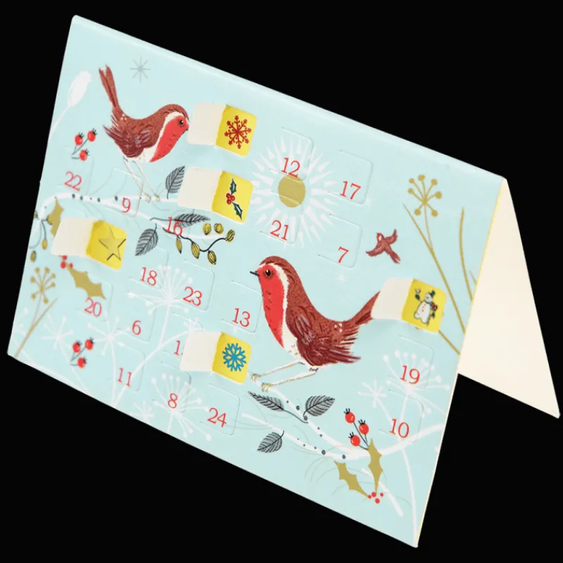 Rex London Miniature advent calendar Christmas card - Winter Walk Discount