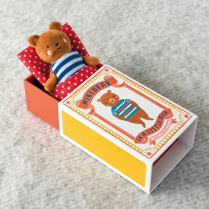 Rex London Mini Bear in a Little Box - soft toy Best