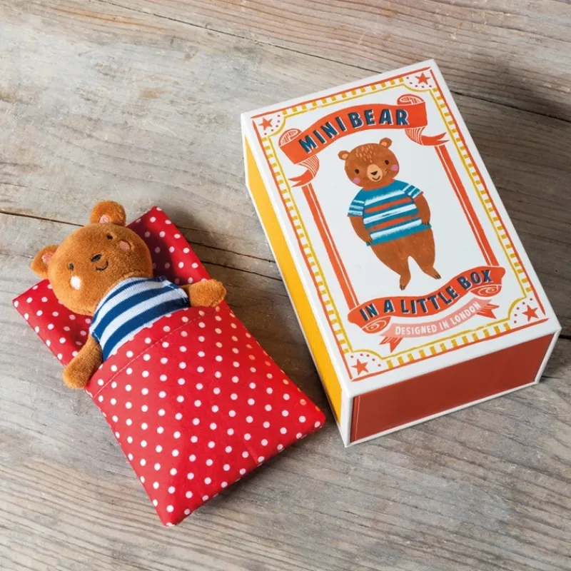 Rex London Mini Bear in a Little Box - soft toy Best