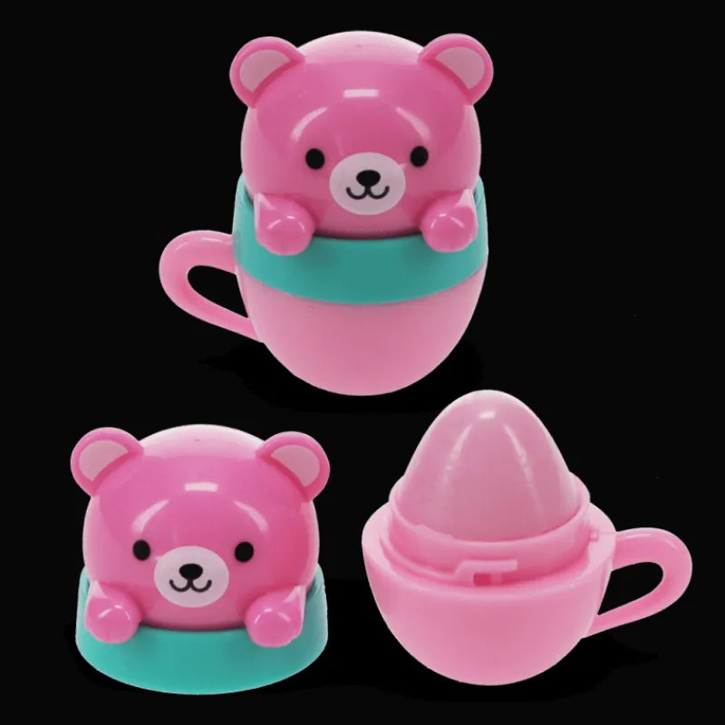 Rex London Mini berry scented lip balm (assorted) - Teacup animal friends Fashion