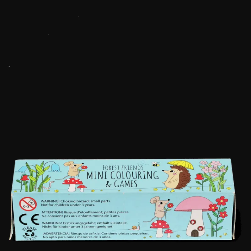 Rex London Mini colouring and games - Forest Friends Outlet