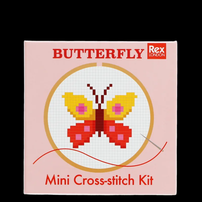 Rex London Mini cross-stitch kit - Butterfly Online
