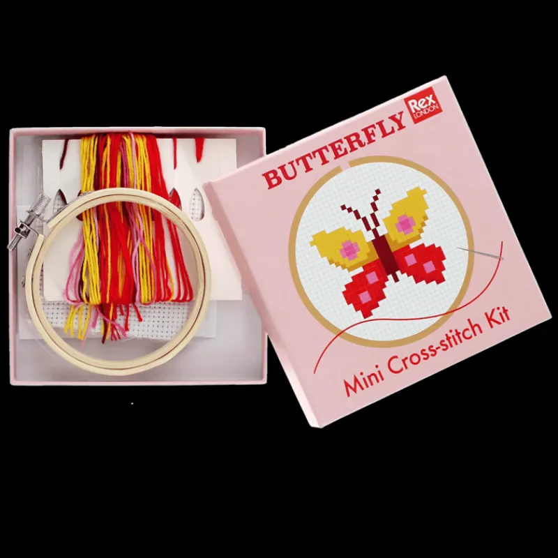 Rex London Mini cross-stitch kit - Butterfly Online