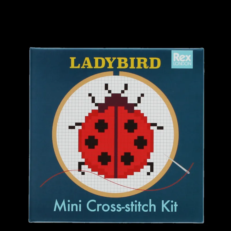 Rex London Mini cross-stitch kit - Ladybird Outlet