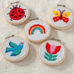 Rex London Mini cross-stitch kit - Ladybird Outlet