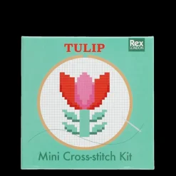 Rex London Mini cross-stitch kit - Tulip New