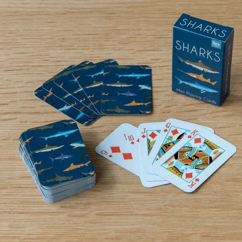 Rex London Mini playing cards - Sharks Outlet