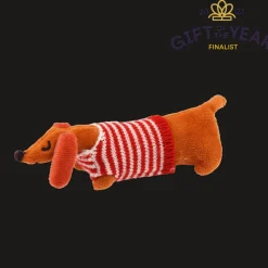 Rex London Mini sausage dog in a little box - Sausage Dog soft toy Sale
