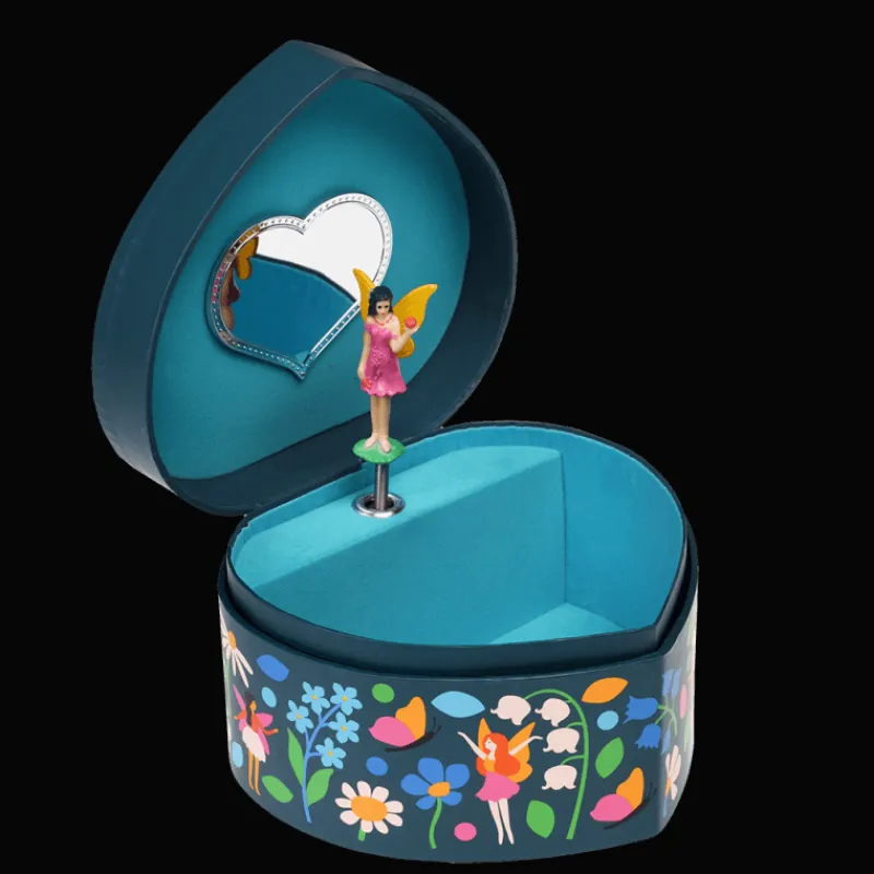 Rex London Musical jewellery box heart-shaped - Fairies in the Garden Online