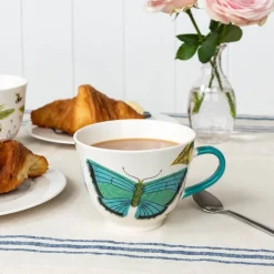 Rex London New bone china mug 550ml - Butterfly Outlet
