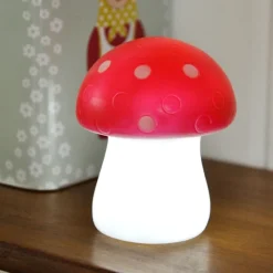 Rex London Night light - Red toadstool New