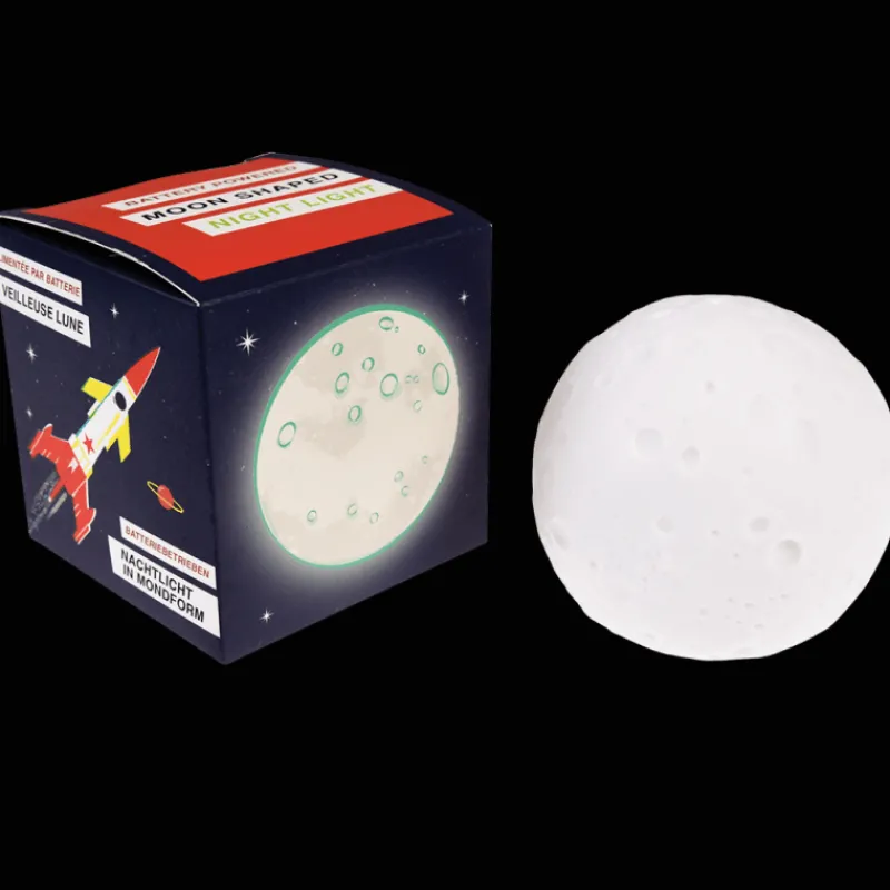 Rex London Night light - Space Age Moon Hot