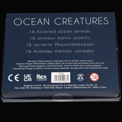 Rex London Ocean animals (box of 16) Hot