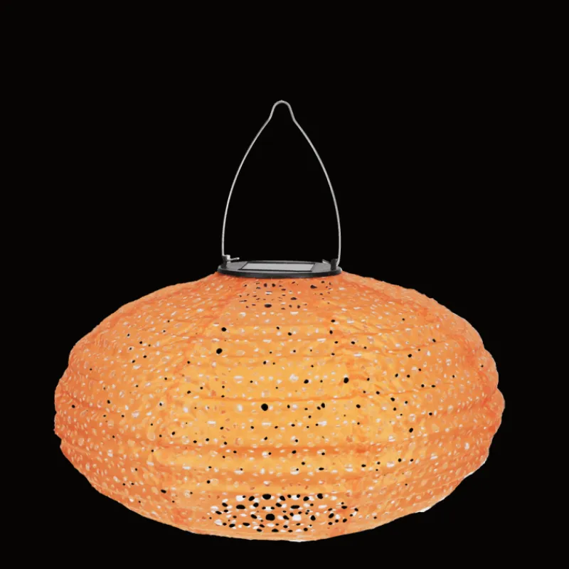 Rex London Outdoor solar UFO lantern - Orange Outlet