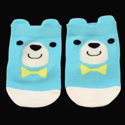Rex London Pair of baby socks - Blue bear Discount