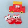 Rex London Pair of baby socks - Red cat Best