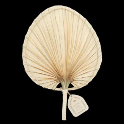 Rex London Palm leaf hand fan Clearance