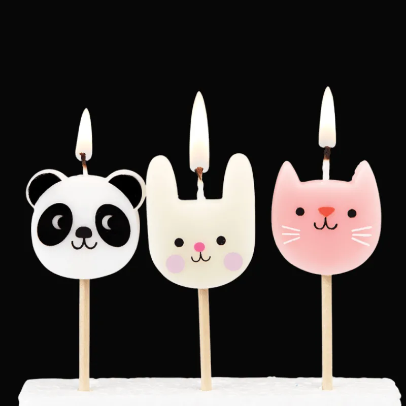 Rex London Party cake candles (set of 6) - Miko and Friends Online