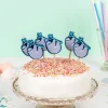 Rex London Party cake candles (set of 6) - Sydney the Sloth Clearance