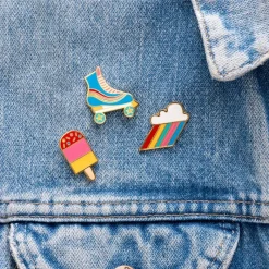 Rex London Pin badge - Roller skate Sale