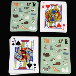 Rex London Playing cards in a tin - Nine Lives New