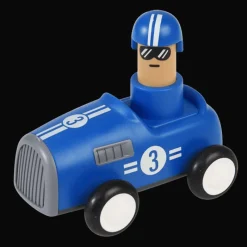 Rex London Push down action racing car - Blue Sale
