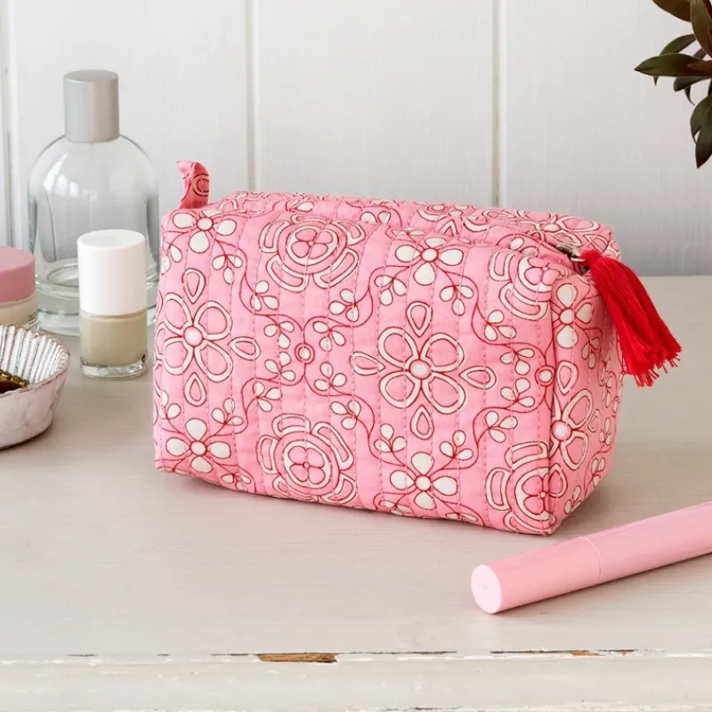Rex London Quilted makeup bag - Anushka Best