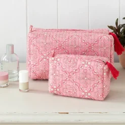 Rex London Quilted makeup bag - Anushka Best