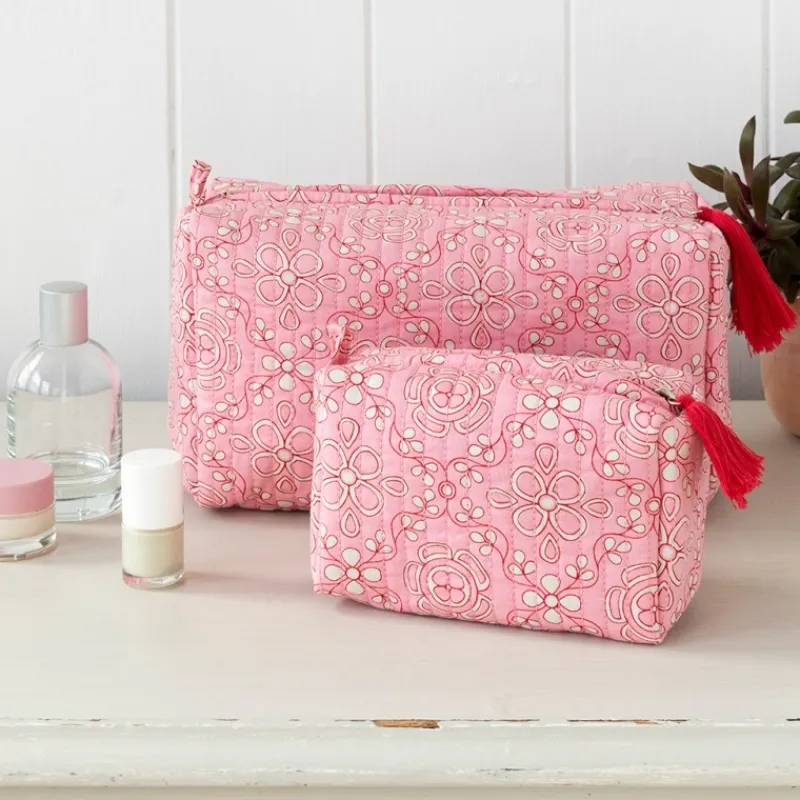 Rex London Quilted makeup bag - Anushka Best