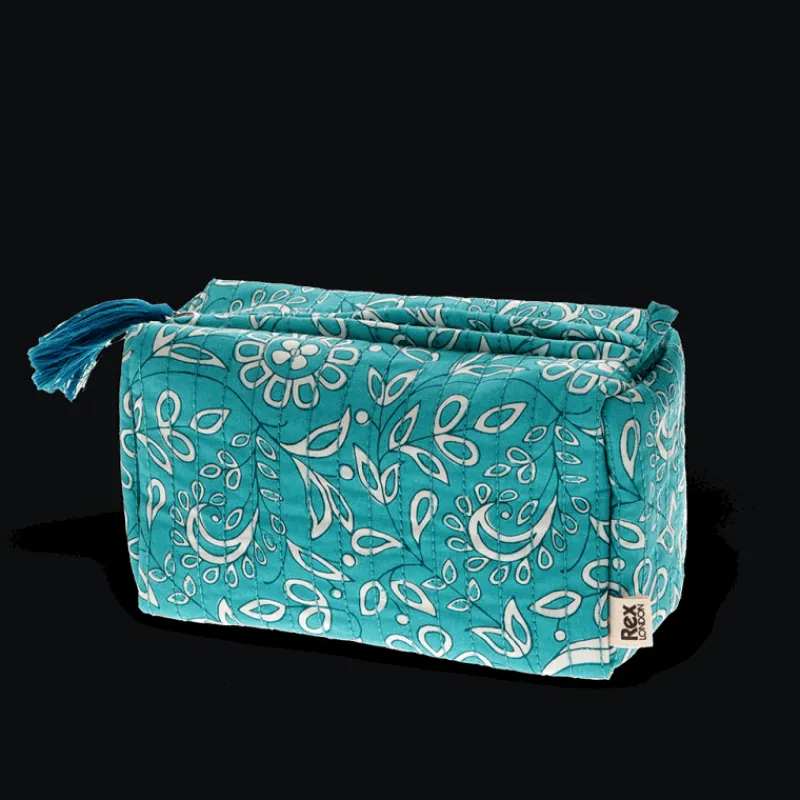 Rex London Quilted makeup bag - Radhika Discount