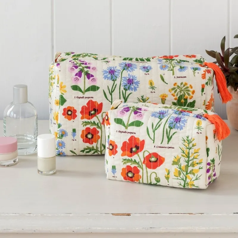Rex London Quilted wash bag - Wild Flowers New