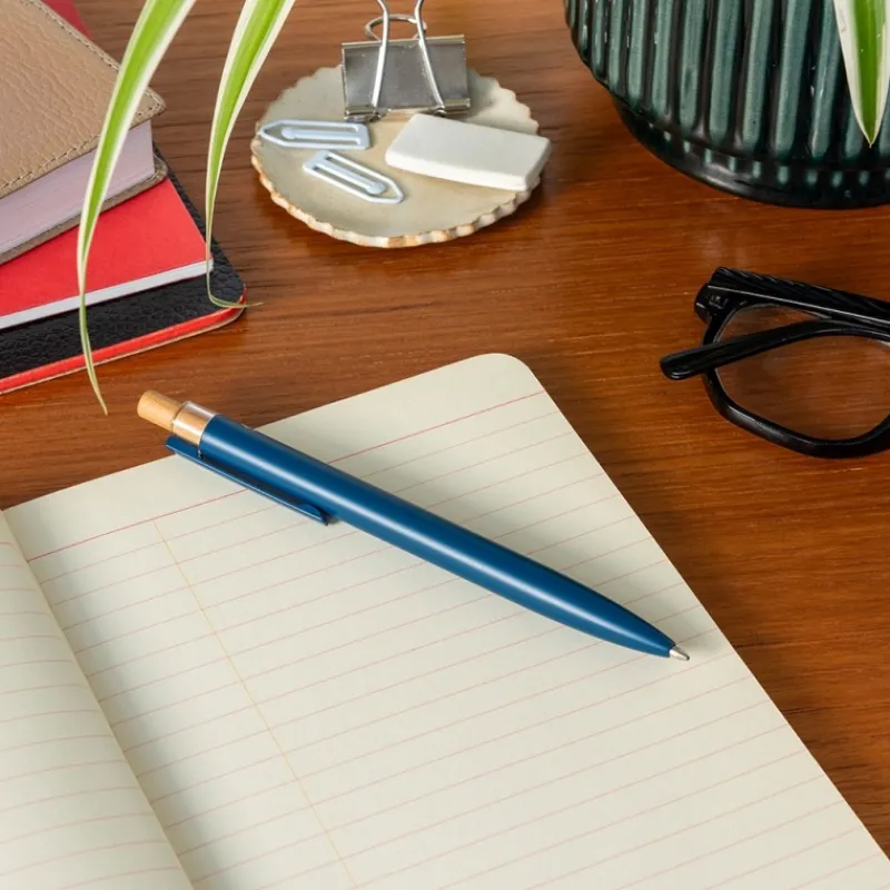 Rex London Recycled ballpoint pen - Blue Hot