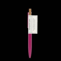 Rex London Recycled ballpoint pen - Bright pink Sale
