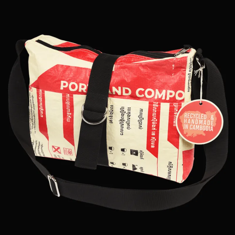 Rex London Recycled Cement Bag Handbag Best