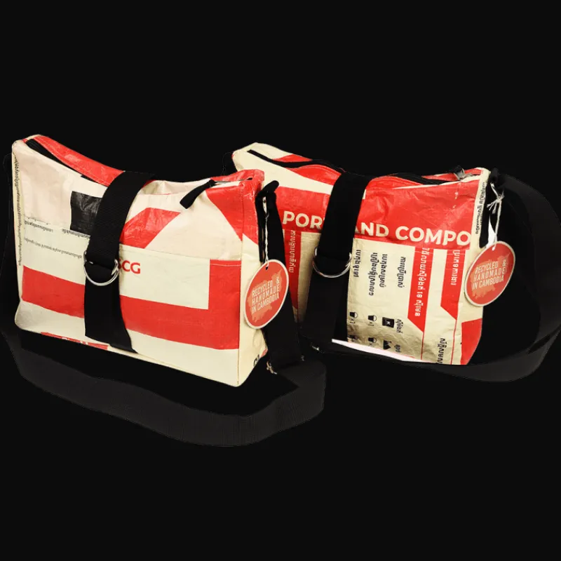 Rex London Recycled Cement Bag Handbag Best