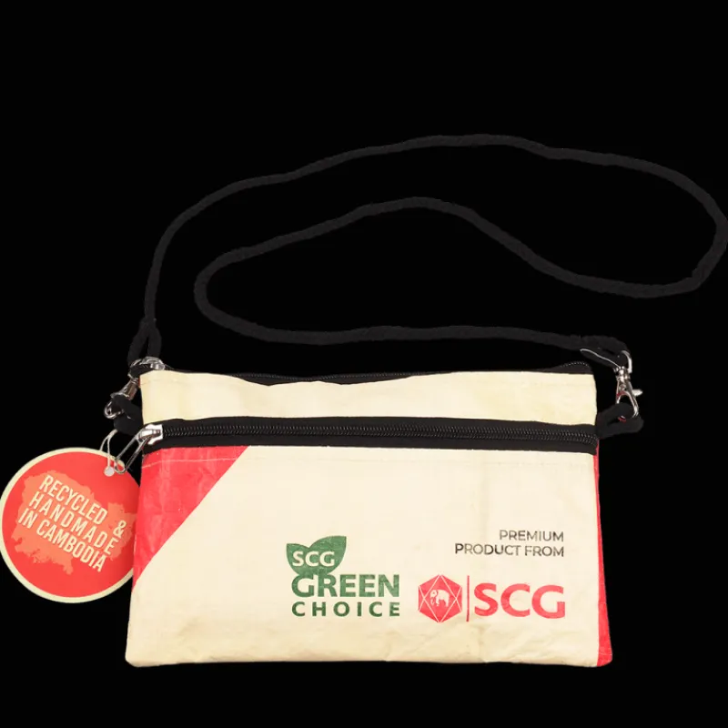 Rex London Recycled cement bag travel pouch Best