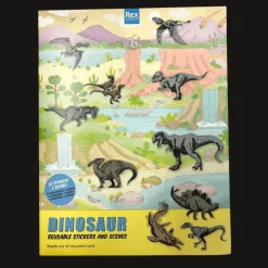 Rex London Reusable stickers and scenes - Prehistoric Land dinosaur Hot