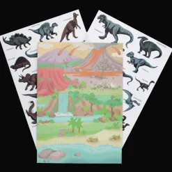 Rex London Reusable stickers and scenes - Prehistoric Land dinosaur Hot