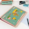 Rex London Ring binder - World Map New
